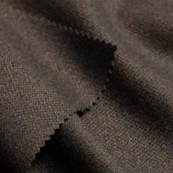 Loriva tanne, Woven, Fabrics, dark green, Wool, A tweed-like...
