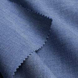 Melianda, Leinwandgewebe Stoff, Italienischer Wollstoff  Met...