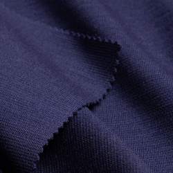 Melvia, Fabrics, dark blue, Wool, Italian interlock made of ...