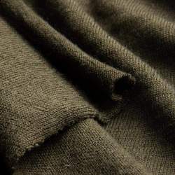 Merino-Feinjersey mangrove, Single-Jersey Stoff, schlammgr�n...