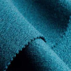 Merino-Feinwalk ozean, Walkstoffe / Wollwalk Stoff, petrol, ...