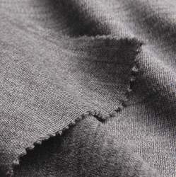Merino-Interlock kiesel, Interlock-Jersey Stoff, kieselgrau,...