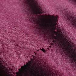Merino-Interlock merlot, Interlock-Jersey Stoff, weinrot, Sc...