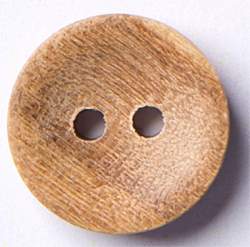 Olivenholzschale natur 12 mm, Holz-Knopf, natur-braun, natur...
