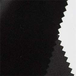 Pong� 8 / 140 schwarz, Restst�ck 200 cm, Ponge Stoff, Seide,...