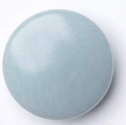 Puro himmelblau 11 mm, Steinnuss-Knopf, Himmelblauer schlich...