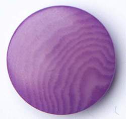 Puro violett 15 mm, Steinnuss-Knopf, Violetter schlichter ru...