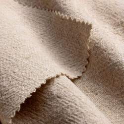 Ramieflame beige, Leinwandgewebe Stoff, Ramie, Dichtes Ramie...