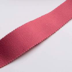 Ripsband 2,5 cm koralle, lachs, Baumwolle, 25mm breites Rips...