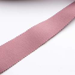 Ripsband 2,5 cm rosenholz, altrosa, Baumwolle, 25mm breites ...