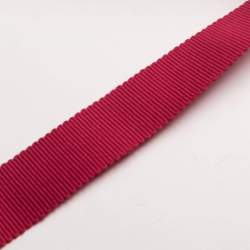 Ripsband 2,5 cm tomate, tomatenrot, Baumwolle, 25mm breites ...