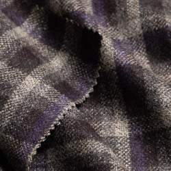 Savela, Woven, Fabrics, chocolate brown, Wool, Soft, dense w...