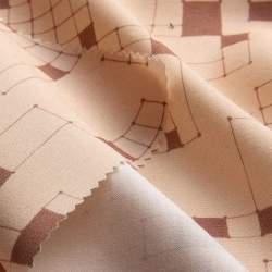 Scalara, Restst�ck 100 cm, K�per Stoff, mehrfarbig / bunt, V...