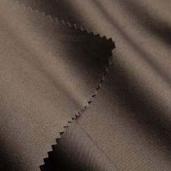 Schokina, Restst�ck 55 cm, Satin Stoff, schokoladenbraun, Ba...