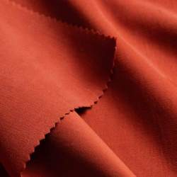 Sivera, Woven, Fabrics, brick red, Cotton, Fine cotton gabar...