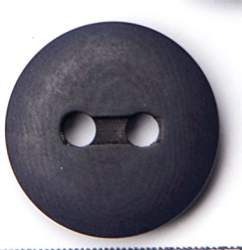 Steinnuss gew�lbt dunkelblau 12 mm, Steinnuss-Knopf, gew�lbt...