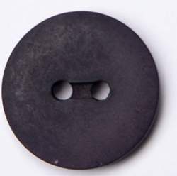 Steinnuss gew�lbt dunkelblau 15 mm, Steinnuss-Knopf, gew�lbt...