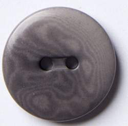 Steinnuss gew�lbt grau 20 mm, Steinnuss-Knopf, gew�lbter Zwe...