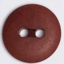 Steinnuss gew�lbt rot 12, Steinnuss-Knopf, gew�lbter Zweiloc...