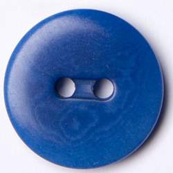 Steinnuss gew�lbt tintenblau 18 mm, Steinnuss-Knopf, gew�lbt...