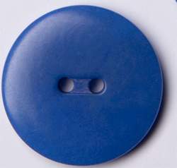 Steinnuss gew�lbt tintenblau 23 mm, Steinnuss-Knopf, gew�lbt...