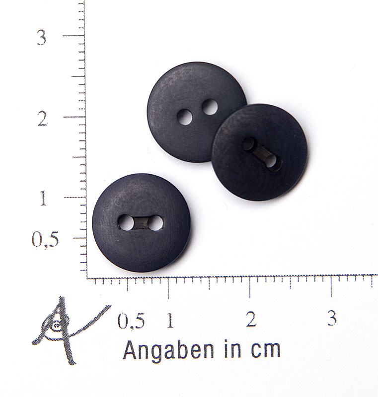 50 Stück Runde Perlenknöpfe – 12 Mm, Gewölbt, In Weiß, Creme Oder Schwarz (Kunststoff)