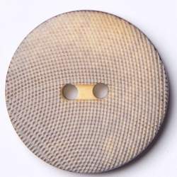 Steinnuss marmoriert 23 mm, Steinnuss-Knopf, beige, gew�lbte...