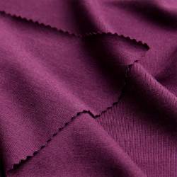 Temo-Jersey aubergine, Single-Jersey Stoff, Viskose, elastis...