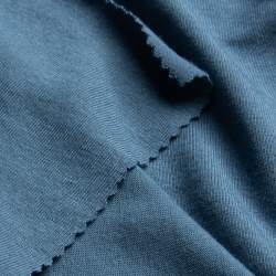 Temo-Jersey jeans, Single-Jersey Stoff, jeansblau, Viskose, ...