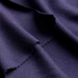 Temo-Jersey marine, Single-Jersey Stoff, marineblau, Viskose...