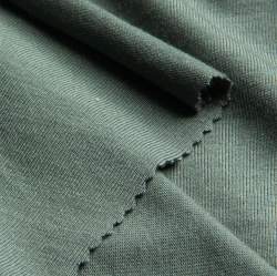 Temo-Jersey patinagr�n, Single-Jersey Stoff, Viskose, elasti...