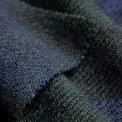 Torina blu-verde, K�per Stoff, Mantelstoff / Lodenstoff  Met...