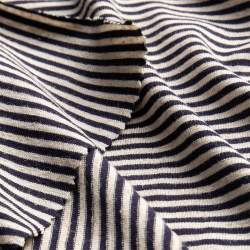 Viscolino-Ringel mittel, Single-Jersey Stoff, mehrfarbig / b...