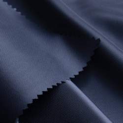 Viskose-Futterstoff dunkelblau, K�per Stoff, Viskose, Hochwe...