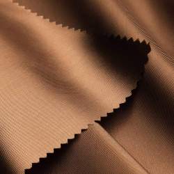 Viskose-Futterstoff karamel, K�per Stoff, braun, Viskose, Ho...
