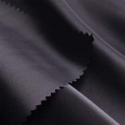 Viskose-Futterstoff schwarz, K�per Stoff, Viskose, Hochwerti...