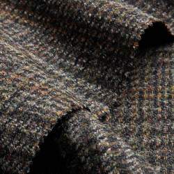 Westray, Tweed Stoff, mehrfarbig / bunt, Schurwolle, In erdi...