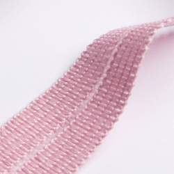 Wolltresse rosa, Schurwolle, Rosa Wolltresse mit Mittelfalz ...