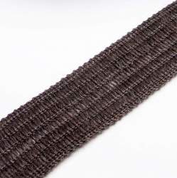 Wolltresse schoko 2, Restst�ck 320 cm, Reste, chocolate brow...