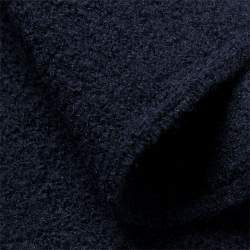 Wollwalk navy 2, Walkstoffe / Wollwalk Stoff, dunkelblau, Sc...