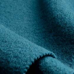 Wollwalk petrole, Walkstoffe / Wollwalk Stoff, Schurwolle, w...