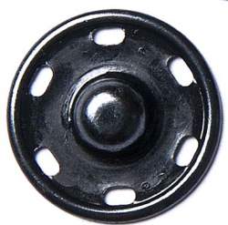 Druckknopf schwarz 19 mm