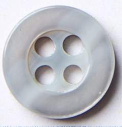 Flussperl-Rand hellgrau 9 mm