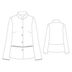 04-644 kurz Walkjacke
