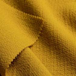 Zaffira, Woven, Fabrics, mustard yellow, Wool, Double-layere...