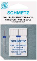 Zwillingsnadel Stretch 4,0 / 75, Kurzwaren, Schmetz N�hmasch...